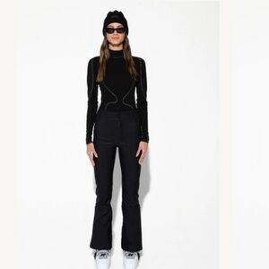 Halfdays Emma soft shell ski pant black NWT